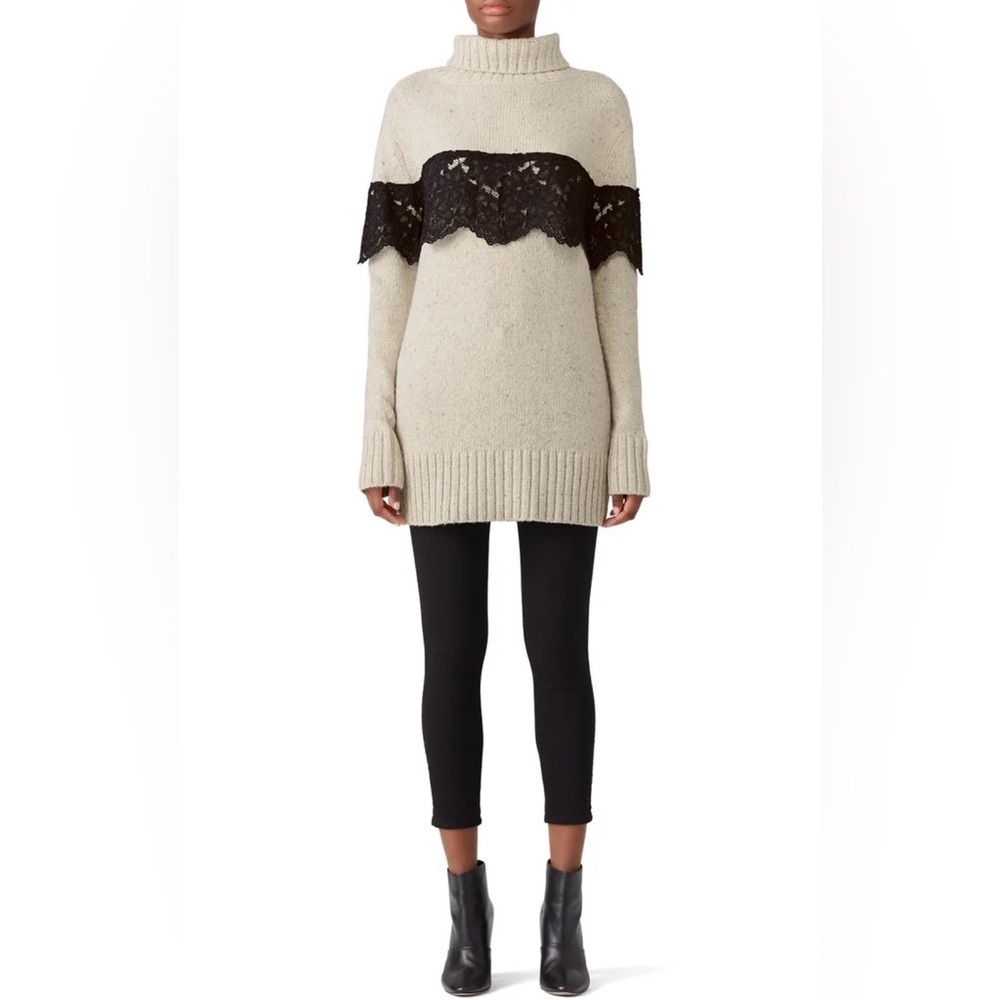 Marissa Webb Weston Turtleneck Tunic Sweater
